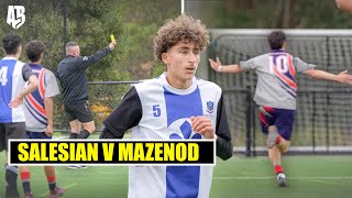 Yr10s ACC Soccer Salesian College Chadstone vs Mazenod College I Full Highlights [upl. by Kasevich]