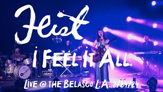 Feist  I Feel It All Live TheBelascoTheaterLosAngeles 022424 feist [upl. by Lemak]