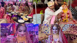 Ishika❤️Jatin wedding vlog part 2🥳❤️trending [upl. by Adarbil]