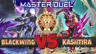 KASHTIRA VS BLACKWINGS  YuGiOh MASTER DUEL  Going Second [upl. by Htezzil]