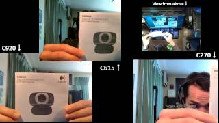 LogicoolLogitech C270 C615 C920 Review Part 2 [upl. by Vernen310]