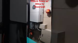 Hybrid solar power system w lifepo4 lvtopsun 30kwHr [upl. by Ojeillib978]