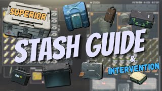 PLAY MORE STASH LESS Stressfree TutorialGuide for all things stash in Escape From Tarkov [upl. by Thibaud296]