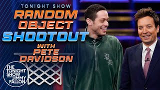 Random Object Shootout with Pete Davidson  The Tonight Show Starring Jimmy Fallon [upl. by Htezil]