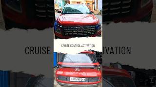 HYUNDAI VENUE  Cruise Control Activation afto coimbatore shorts cruisecontrol hyundaivenue [upl. by Anhej456]