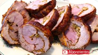 GourmetMaxx  Heißluft  Fritteuse  Rollbraten aufziehen [upl. by Scarlett]