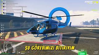 GTA v grand RP helikopter ehliyeti aldım artık ben bir pilot [upl. by Eivad]