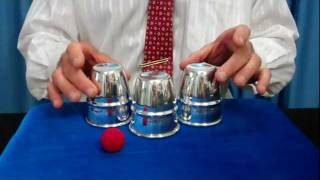 Combo Cups and Balls  Many Magic Tricks In One [upl. by Osnofledi]