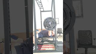 Bench Press Accident 450lbs [upl. by Ssepmet]