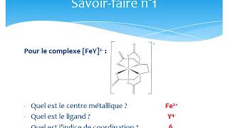 CHIMIE  PCSI  les complexes  partie 1  Présentation générale [upl. by Swayne]