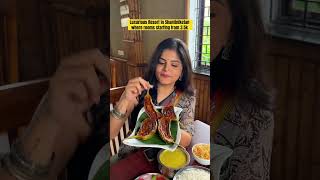 Shantiniketan a budget friendly hotel a thaklam 😍 ft Mohor Kutir Resort travel viral short [upl. by Arsi]