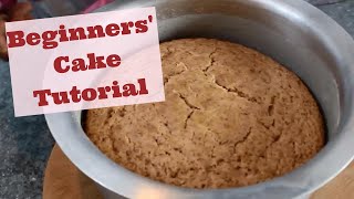 How to bake a cake at home  Cake tutorial for beginners how to make cake [upl. by Aid]