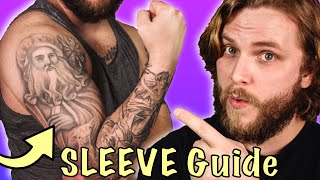 Build A SLEEVE Tattoo In 3 EASY Steps [upl. by Leaper]