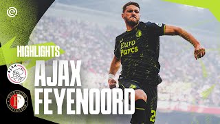 HATTRICK GIMENEZ in a HISTORIC Klassieker 🤩  Highlights Ajax  Feyenoord  Eredivisie 20232024 [upl. by Coulson522]