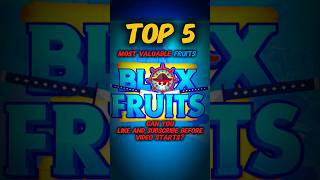 Bloxfruits most valuable fruits bloxfruit roblox bloxfruits [upl. by Cahilly]