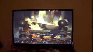 Nice roaring fire on vhs [upl. by Girand]