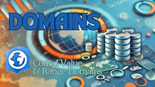 How to Create Domains in ArcGIS Pro Geodatabase Coded Value amp Range Domains [upl. by Oirifrop776]