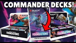 Amazing Commander Decks Using ONLY Foundations [upl. by Denni566]