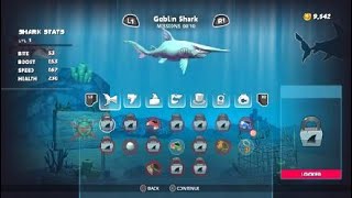 Hungry Shark World PS4 pt4 Bull SharkAll 10 fossils Map and The Mighty Megamouths [upl. by Thain806]