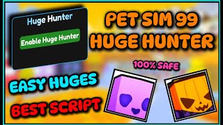 🎃 Pet Sim 99  Huge Hunter Script  Halloween Event  Giveaway 🎃 [upl. by Neelrahs]