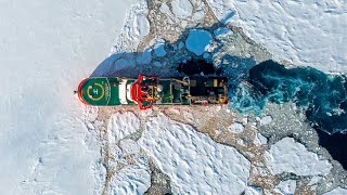 RRS Sir David Attenborough completes ice trials in Antarctica [upl. by Baese]