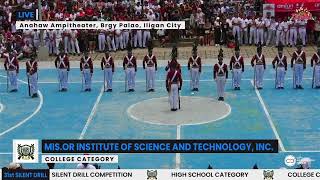 Misamis Oriental Institute of Science and Technology MOIST  31st Silent Drill Competition [upl. by Vander]