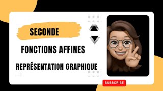 Représenter graphiquement une fonction affine [upl. by Yecniuq]