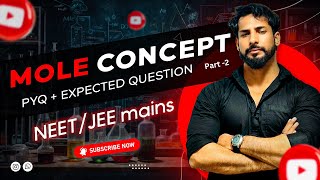 Mole Concept NEETJEE MAINS Strategies pyqs jeemains [upl. by Ahsya240]