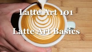 Latte Art Basics Tutorial  Latte Art 101  Coffeefusion [upl. by Laup887]