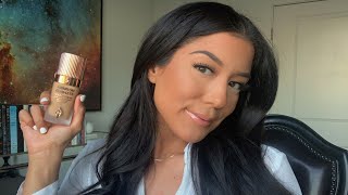 CHARLOTTE TILBURY AIRBRUSH FLAWLESS FOUNDATION 75 WARM CHAUD [upl. by Wolfy]