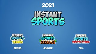 INSTANTS SPORTS  2021 ROADMAP  TENNISPARADISEWINTER GAMES [upl. by Mcknight]