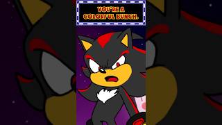 Shadow VS Sonics Colorful Bunch  Sonic Movie 3 Trailer Parody Cartoon [upl. by Ahsimik]