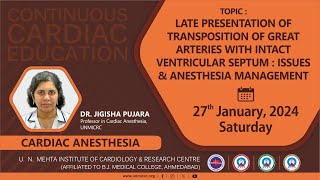 LATE PRESENTATION OF TRANSPOSITION OF GREAT ARTERIES WITH INTACT VENTRICULAR SEPTUM ISSUES AND ANEST [upl. by Edla]