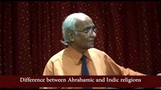 Difference between Abrahamic and Indic religions [upl. by Annirok]