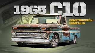 Construcción completa 65 C10 Fleetside  Straight Six Patina Restomod [upl. by Ibby]