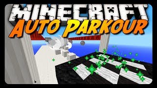 Minecraft AUTO PARKOUR Downloadable MiniGame [upl. by Gosnell]