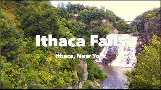 Ithaca NY  Ithaca Falls 4K [upl. by Hannej]