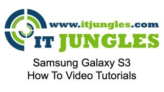 Samsung Galaxy S3 How to EnableDisable Automatic Time Zone [upl. by Asabi723]