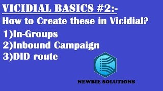 2 HOW TO CREATE INGROUP INBOUND CAMPAIGN DID ROUTE IN VICIDIAL  TUTORIAL [upl. by Lory944]