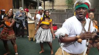 Andoche Jean Loubaki amp Mfouambila Kongo Dance Company [upl. by Hannon]