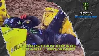 Christian Craig BIG Crash  Orlando 2021 [upl. by Sumaes]