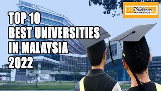 Top 10 Best Universities In Malaysia 2022 QS Ranking 2022 [upl. by Ahsiei]