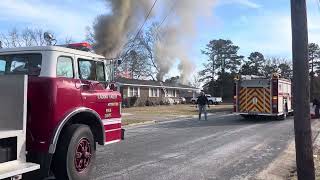 Arkadelphia house fire Dec 19 2023 [upl. by Ydnahs303]