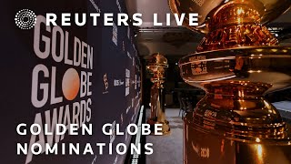 LIVE Nominations for Golden Globe awards announced [upl. by Atinal]