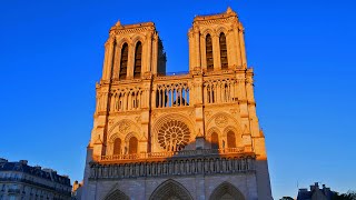 NOTRE DAME DE PARIS  June 2017 4KUHD [upl. by Vahe]