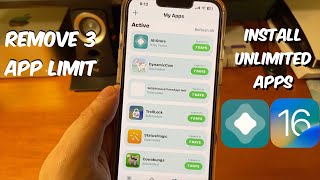 Remove the 3 App Limit on MacDirtyCow GET UNLIMITED APPS on iOS 16 AltStore [upl. by Okikuy404]