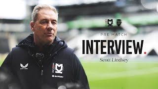 INTERVIEW Scott Lindsey previews Arsenal U21s [upl. by Collin785]