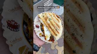 Stuffed Paneer Grill Kulcha 🤤❤️youtubeshorts trending viralvideo kulcha paneer streetfood [upl. by Luci585]