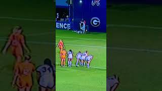 Tennessee vs Miss State Penalty Save football soccer footballshorts soccershorts [upl. by Srednas]