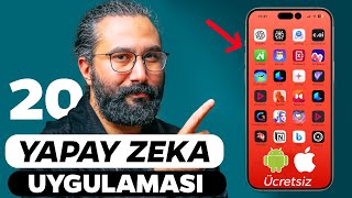 EN İYİ ÜCRETSİZ YAPAY ZEKA UYGULAMALARI Android iOS 2024 [upl. by Ahsei333]